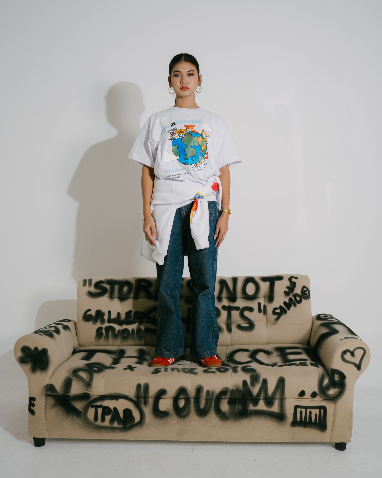 Earth Reimagined Tee | Bearskin x The Accents