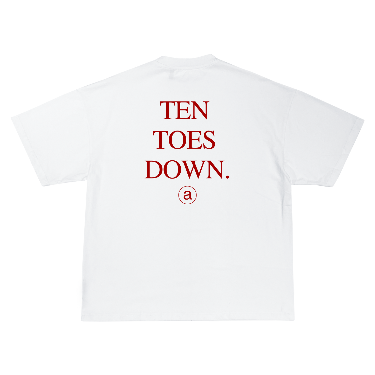 TEN TOES DOWN TEE