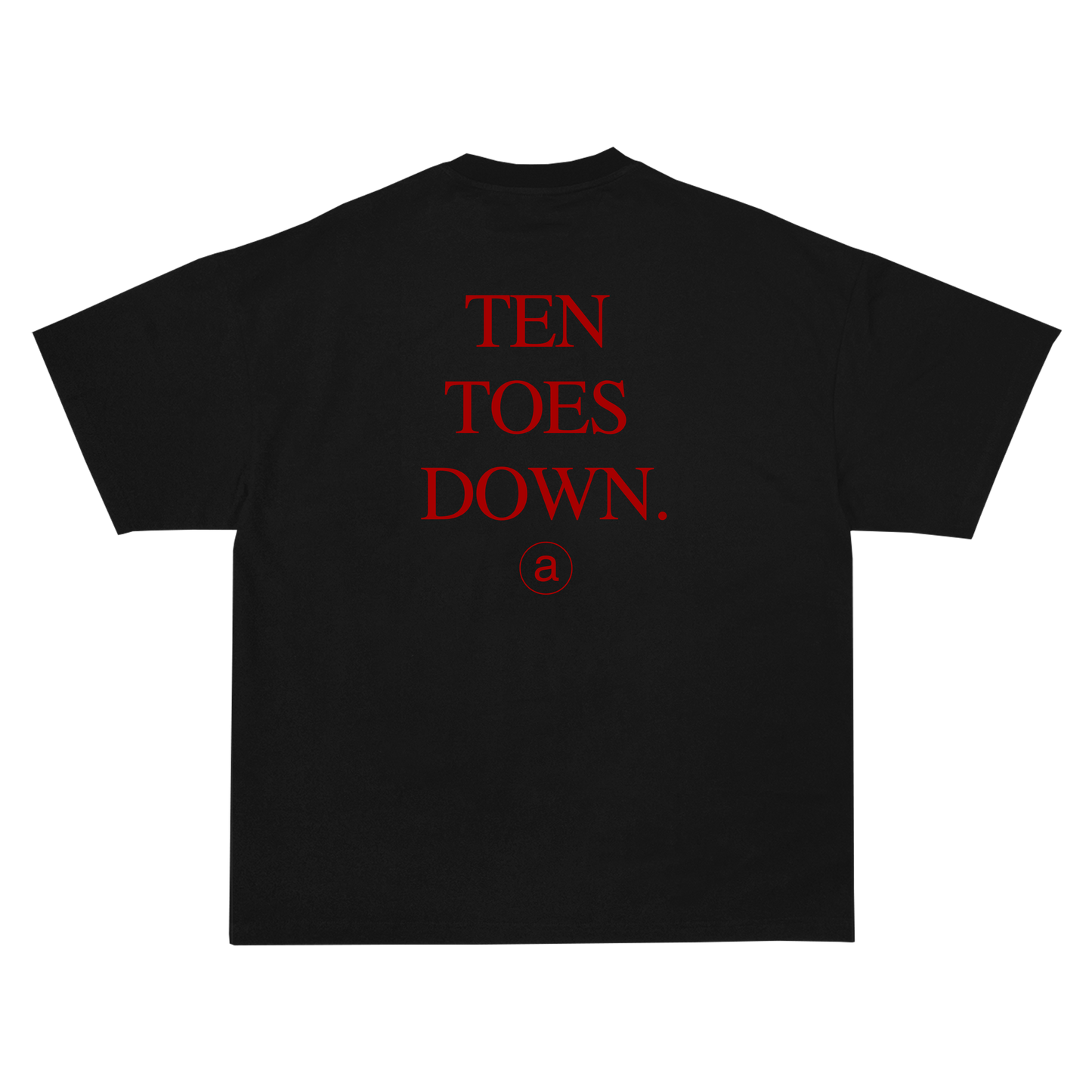 TEN TOES DOWN TEE