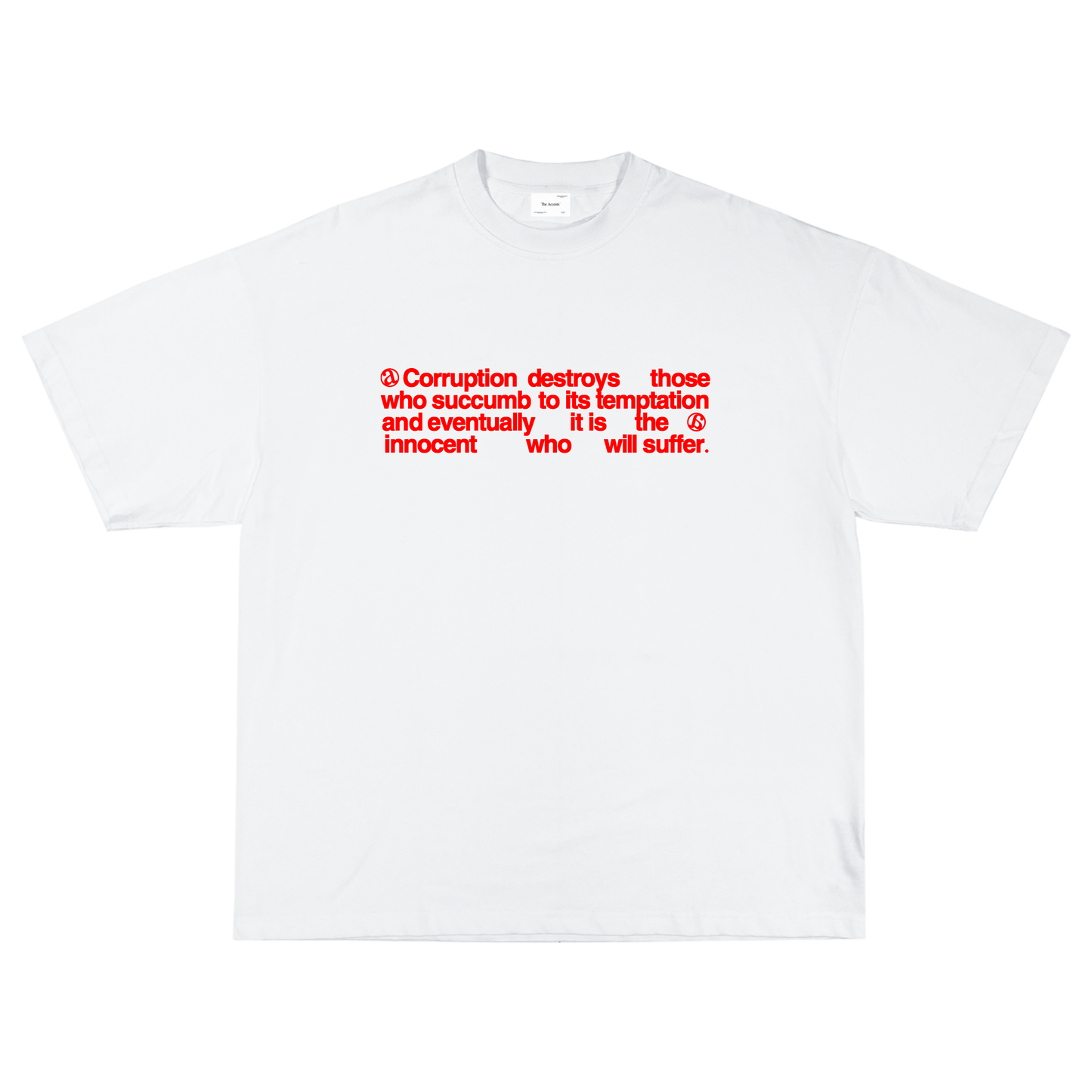 CORRUPTION TEE