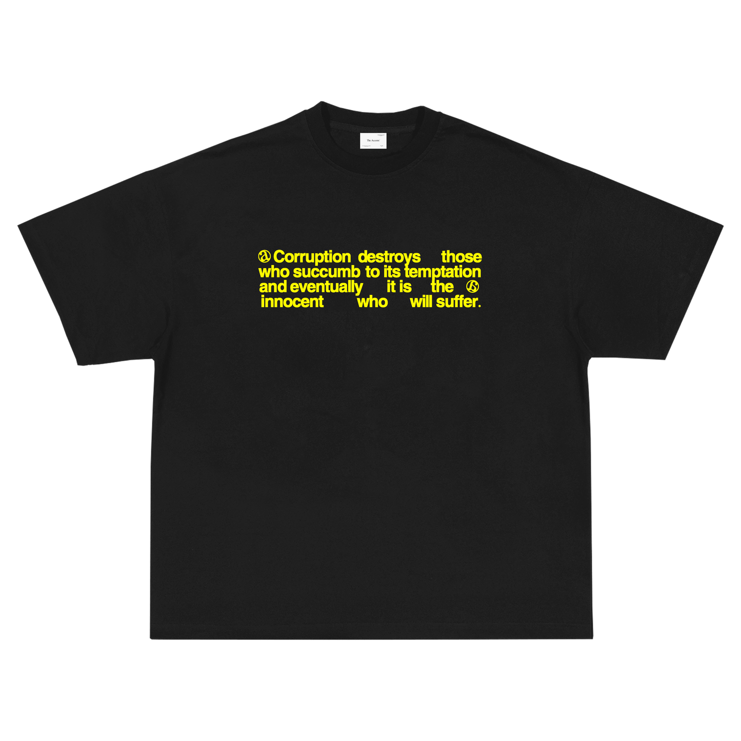 CORRUPTION TEE