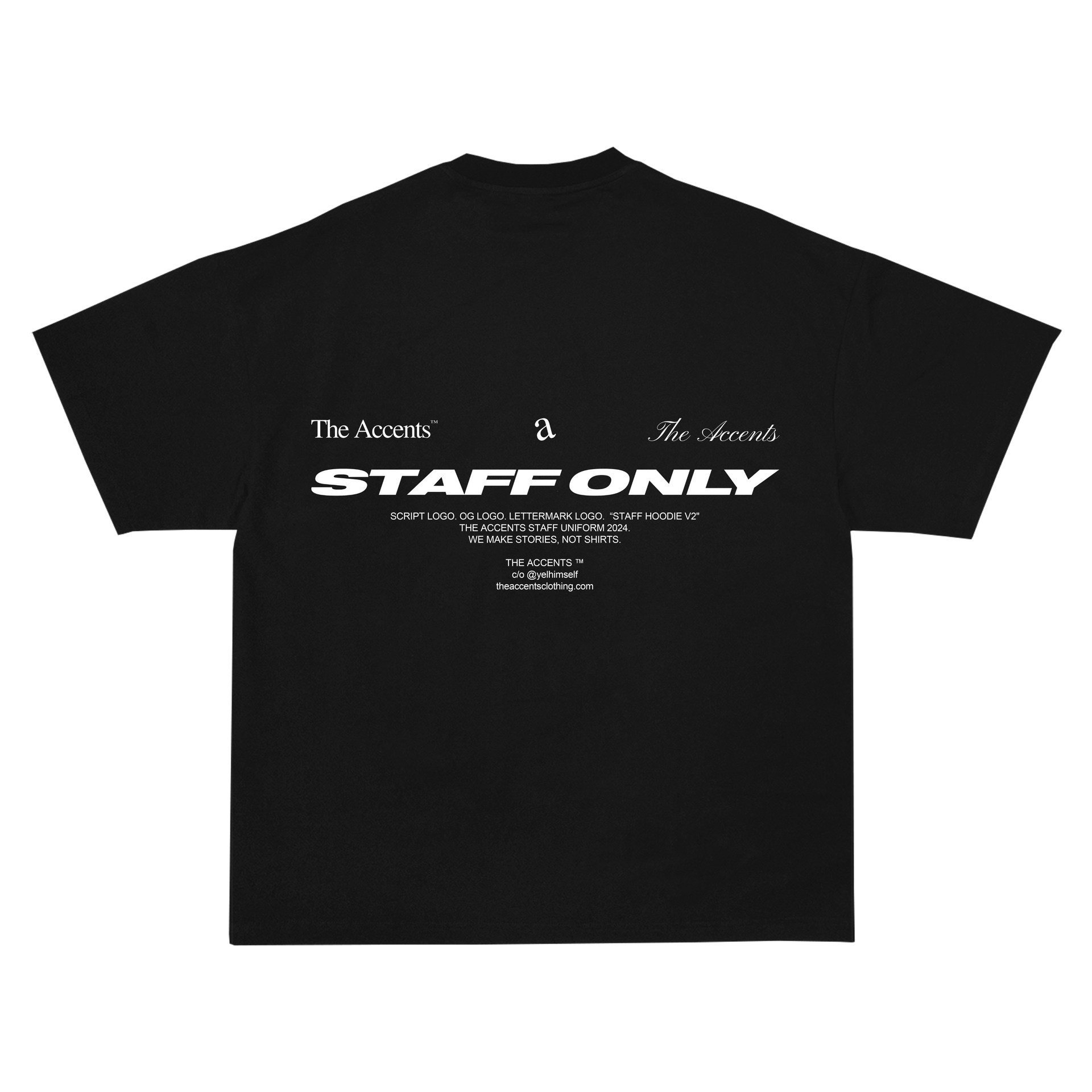 STAFF UNIFORM V2 TEE – THE ACCENTS