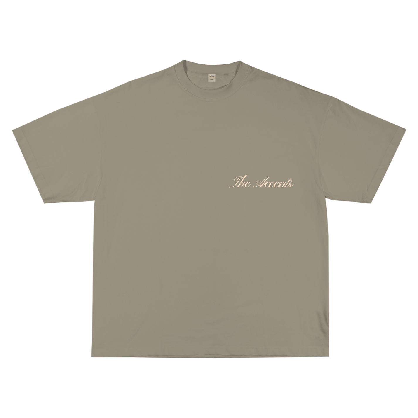 SCRIPT LOGO TEE – THE ACCENTS