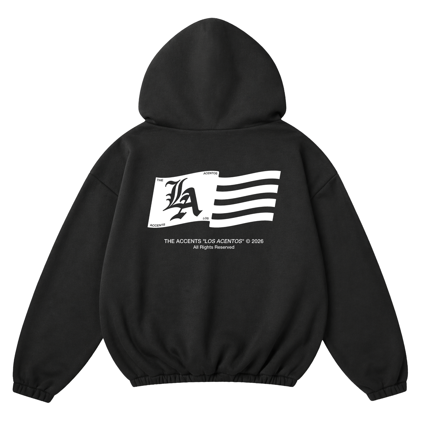 LA FLAG SINGULAR HOODIE