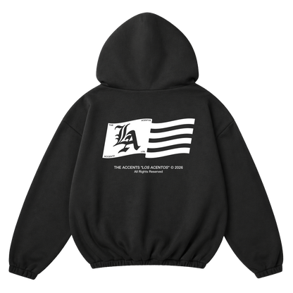 LA FLAG SINGULAR HOODIE