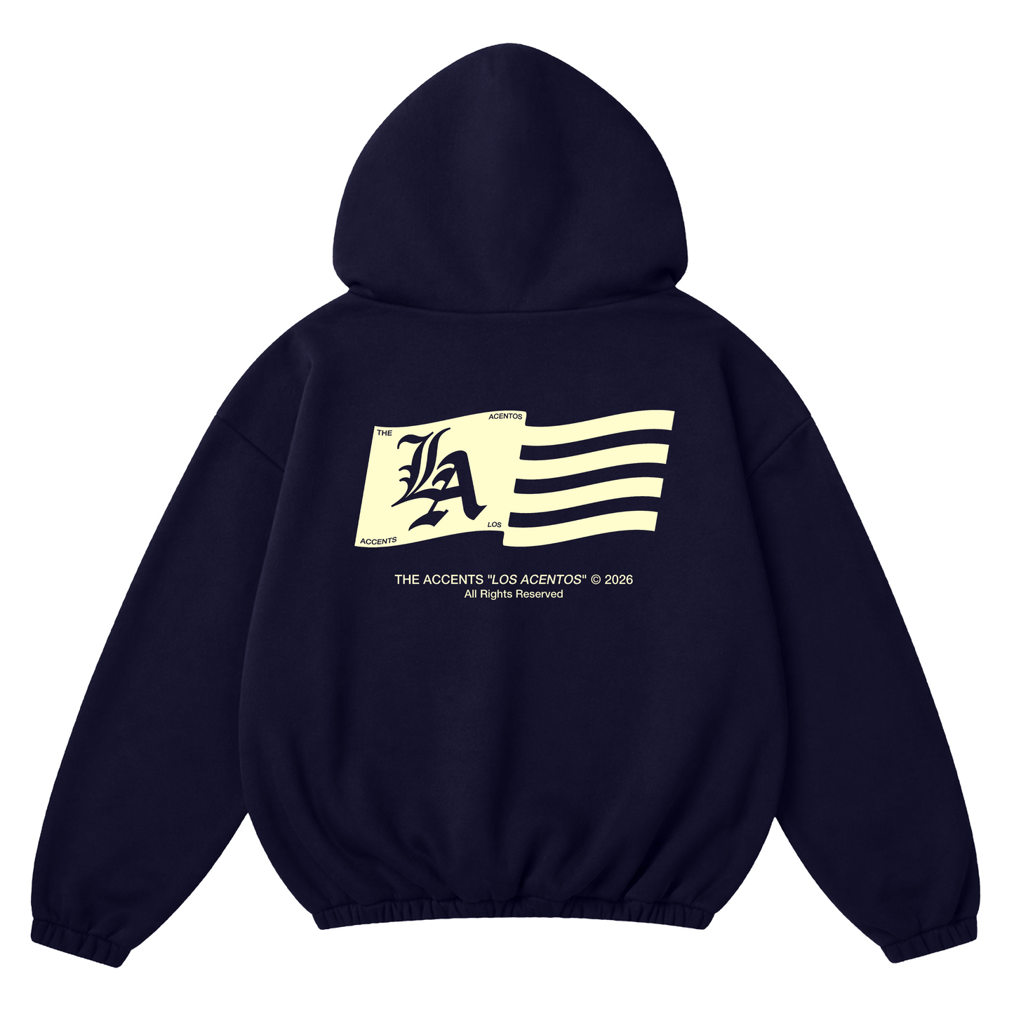 LA FLAG SINGULAR HOODIE
