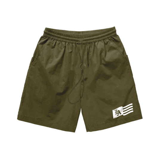 LA FLAG TASLAN SHORTS