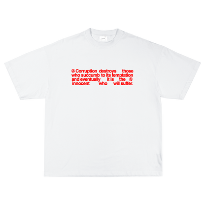 CORRUPTION TEE