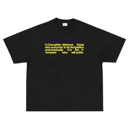 CORRUPTION TEE